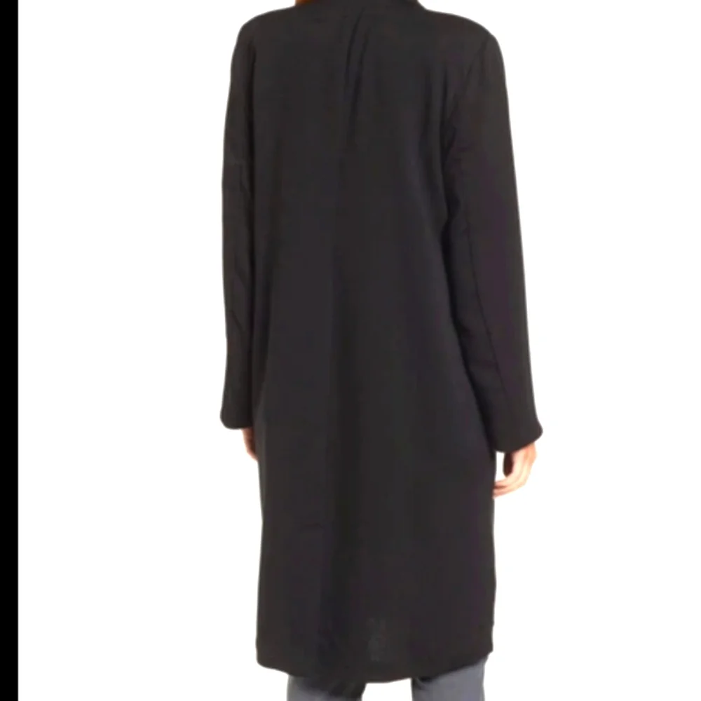 Brown Cardigan Jacket XL w/ Pockets  Sustainable TENCEL Elieen Fisher NWT - Picture 8 of 14